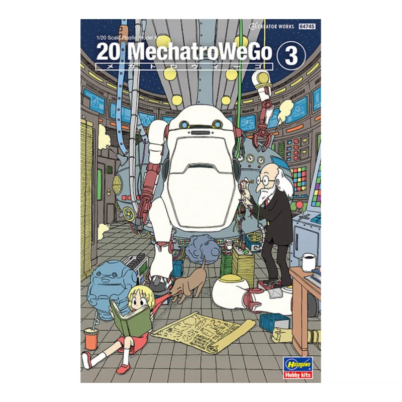 Hasegawa 64745 1/20 20 MechantroWeGo no. 3 Retro Model Kit