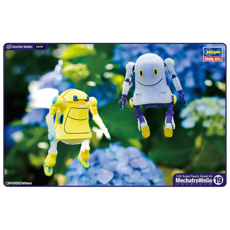 Hasegawa 64797 1/35 MechatroWeGo Ghost “See-Through & Poncho” Model Kit