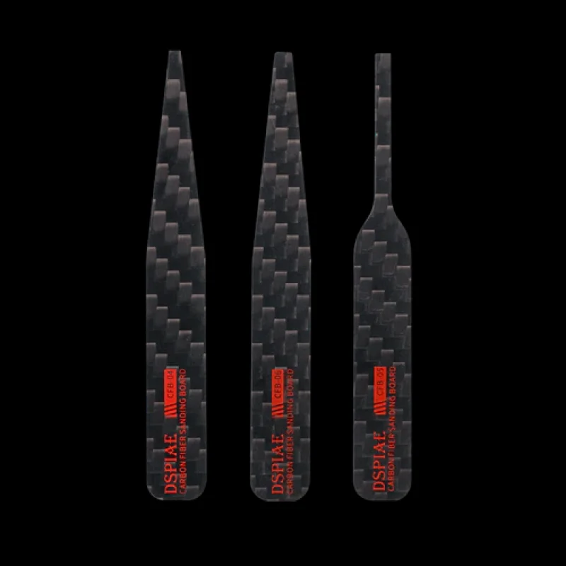DSPIAE CFB-S02 Shaped Carbon Fiber Sanding Stick Set #2 (3 different shapes)