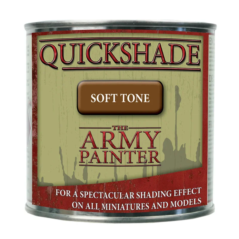 The Army Painter QS1001P Quickshade Dip: Soft Tone 8.4oz Can