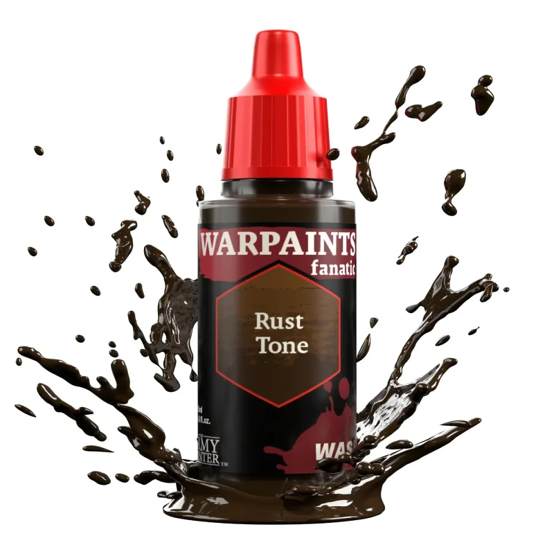 The Army Painter WP3204P Warpaints Fanatic: Wash Rust Tone Acrylic 18ml Bottle