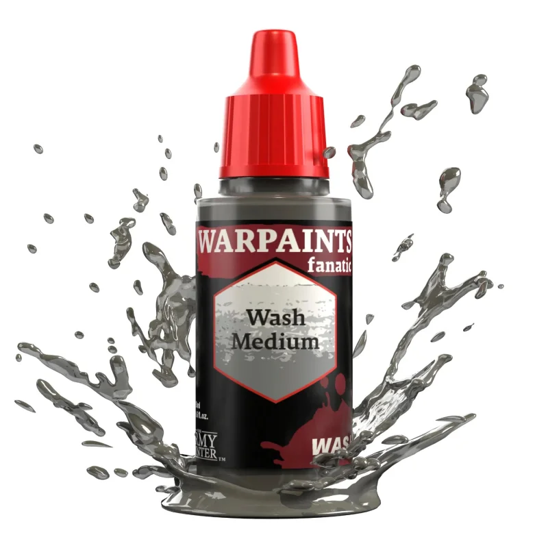 The Army Painter WP3216P Warpaints Fanatic: Wash Medium Acrylic 18ml Bottle