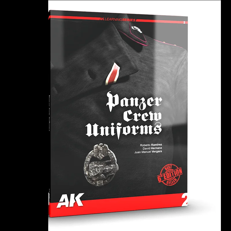 AK Interactive 272 Panzer Crew Uniforms Painting Guide Book 2nd Edition