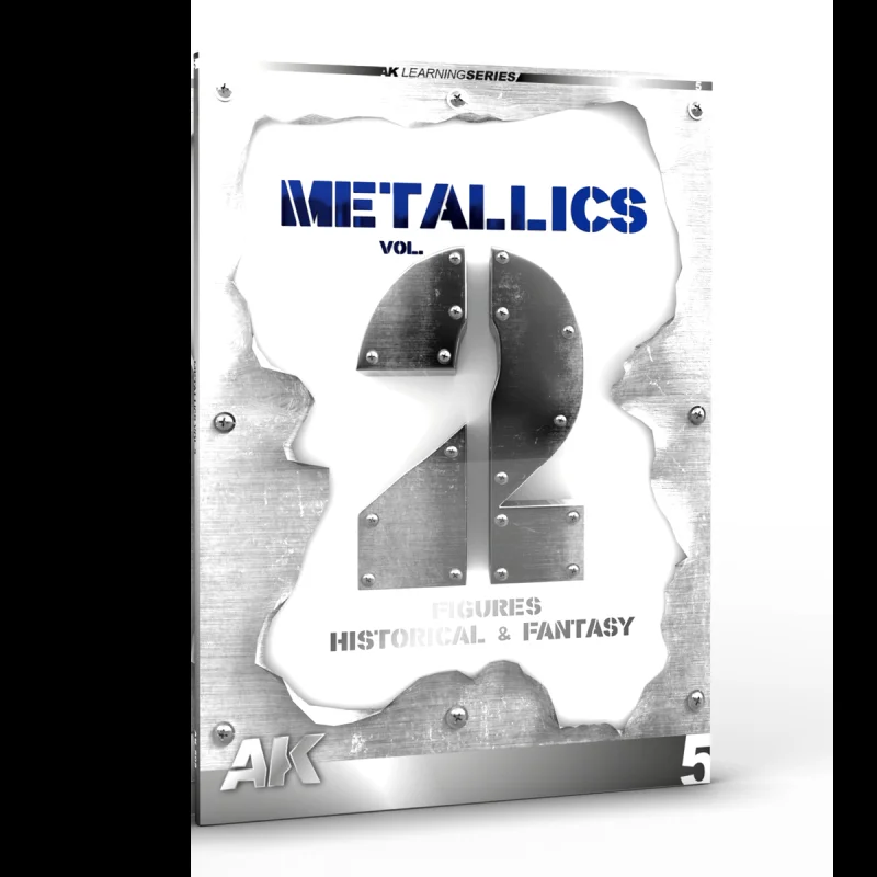 AK Interactive 508 Metallics Vol.2 Learning Series Book